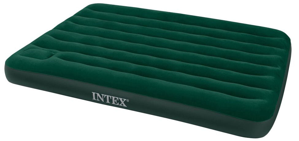Полуторный надувной матрас INTEX Downy Bed (Full) с насосом